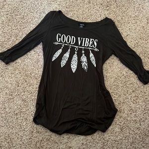 Rue21 3/4 sleeve army green color Adult M